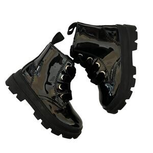 H&M black toddler boots